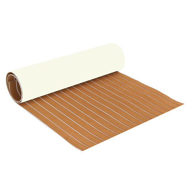 UV resistant marine carpet teak boat mat exposed to sunlight