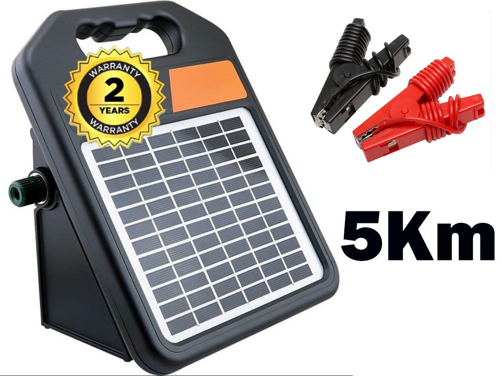 Solar Electric Fence Energiser 5KM