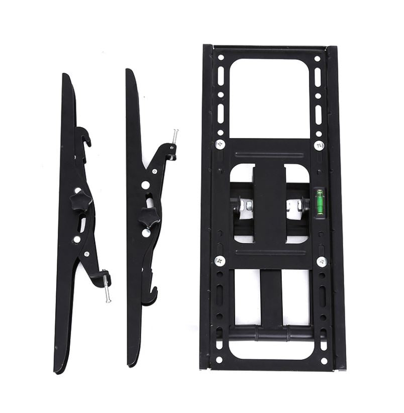 Top view of TV wall bracket showing mounting holes