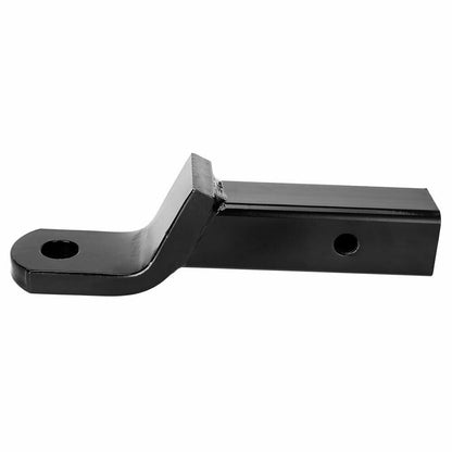 Trailer tow bar showing 40mm inside and 50mm outside tube width