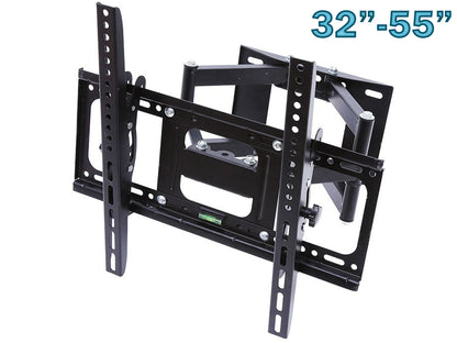 TV wall bracket 32-55 inch showing VESA mount holes and screws