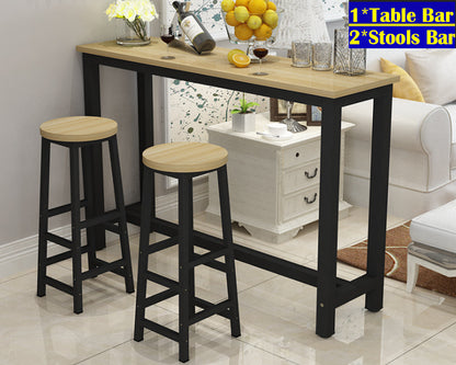 Bar Table Set with Bar Stools