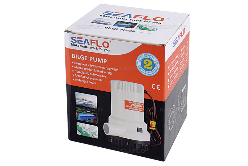 SEAFLO Water Bilge Pump 2000GPH SFBP1-G2000-01